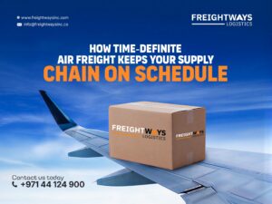 How Time-Definite Air Freight Keeps Your Supply Chain on Schedule